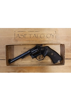 S&W M17-2  KAL 22 6" KÄYTETTY PIENOISREVOLVERI