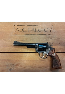 S&W M19-3 6"  .357 MAGNUM REVOLVERI KÄYT.