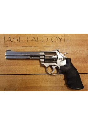 S&W M617-6 REVOLVERI KÄYTETTY, 6 PTR RULLA, 6" PIIPPU,