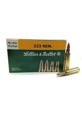 SELLIER & BELLOT 223 REM HPBT (OTM) 52GRS 3,36G V342242KIVÄÄRIN PATRUUNA