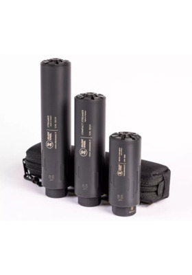 SILENT STEEL COMPACT FLOW STREAMER 5,56 ARMOR BLACK#CST556B-SS