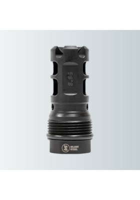 SILENT STEEL QD MUZZLE BRAKE 9MM 1/2X28 #MB900-12X28