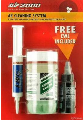 SLIP 2000 AR15/M16 KOLMIOSAINEN PUHDISTUSAINESARJA