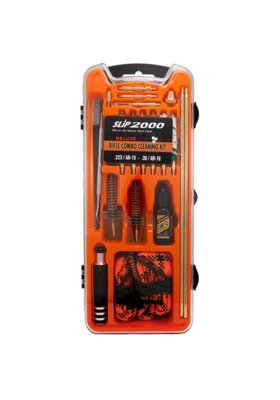 SLIP 2000 DELUXE RIFLE 223/AR15-.30 CAL/AR-10 COMBO CLEANING KIT