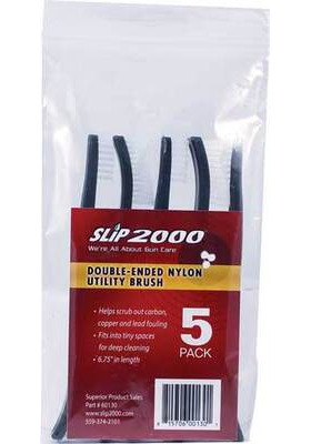 SLIP 2000 DOUBLE-ENDED NYLON UTILITY BRUSH 5-PACK