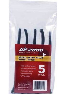 SLIP 2000 DOUBLE-ENDED NYLON UTILITY BRUSH 5-PACK