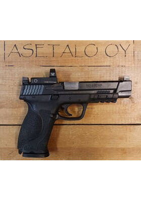 SMITH & WESSON M&P9 M2.0 9X19 CORE PISTOOLI 5" PORTED +CRIMSON TRACE 5MOA TT3 PISTOOLI #SW-12470 KÄYTETTY