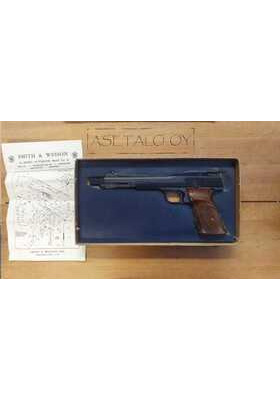 SMITH & WESSON M41-1 .22 SHORT 7 3/8" KÄYTETTY PIENOISPISTOOLI ! KERÄILYKAPPALE!