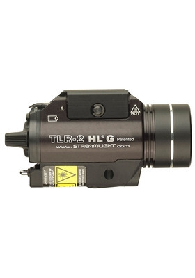 STREAMLIGHT SL69265 TLR-2HL G TAKTINEN VALAISIN + VIHREÄ LASER