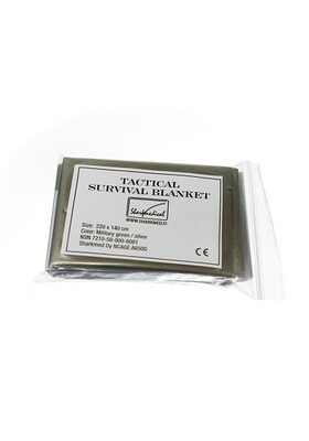 TACTICAL SURVIVAL BLANKET, AVARUUSLAKANA