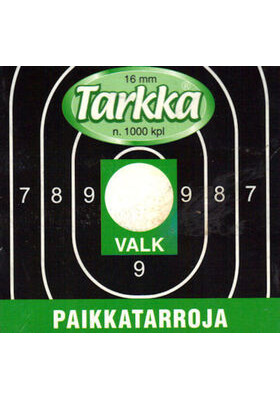 TARKKA PAIKKATARRA 16 MM VALKOINEN