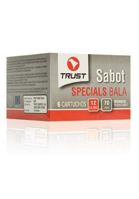 TRUST SABOT SLUG BRENNEKE 12 6 PTR/PAKETTI 70 28G