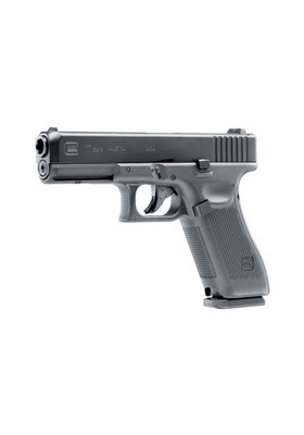 UMAREX GLOCK 17 GEN5 CAL 6MM, MUSTA,  2.6439SOFT AIR