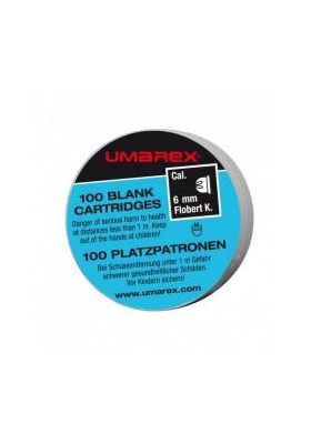 UMAREX PAUKKUPATRUUNA 6MM FLOBERT 100/RASIA #4.1000/4.1001