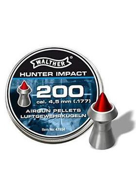 WALTHER HUNTER IMPACT 4,5MM LUOTI 200KPL/PKT #4.1934