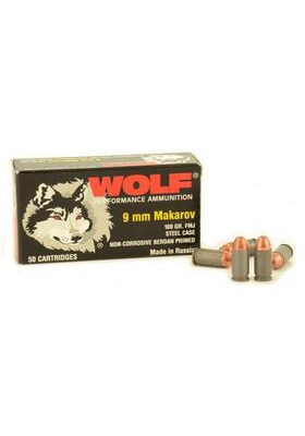 WOLF 9X18 FMJ MAKAROV