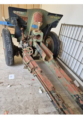 105 H/41 HOWITZER SKODA M1939 105MM DEACTIVATED