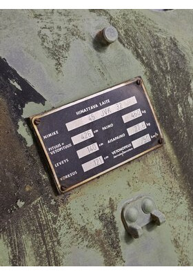 45 K 32 PIISKATYKKI M1932 (19-K) 45MM DEACTIVATED