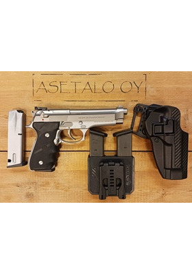 BERETTA M92FS 9MM INOX PISTOOLI, KÄYTETTY
