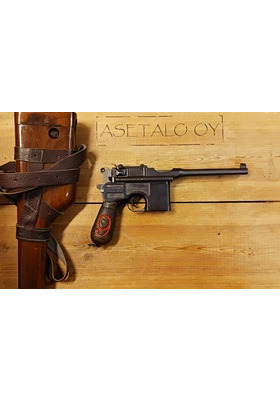 MAUSER C96 9MM KOTELOLLA KÄYT PIST.
