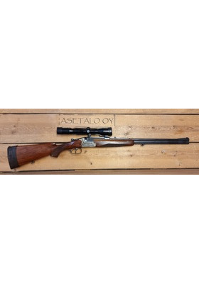 MERKEL SUHL 9,3X74R TUPLALUODIKKO + ZEISS DIAVARI Z T* 1,5-6X42 KÄYT