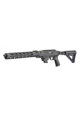 RUGER PC CARBINE 9MM/10 RDS TAKE DOWN, M-LOK, KIERRE ½"-28 TT3, säädettävä peräkolmio 023254