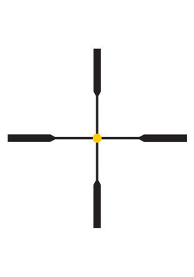 TRIJICON ACCUPOINT 1-4X24 DUPLEX, AMBER DOT 30MM RUNKOPUTKI