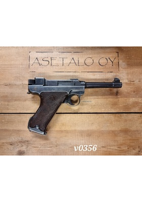 VKT L-35 9MM LUGER, KÄYT. no VO356. HARVINAINEN! Kasattu 1945 hylkyosista 100 kpl! KOHTALAINEN 