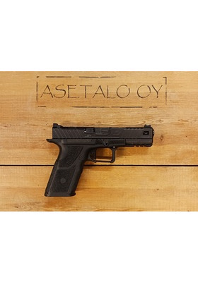 ZEV OZ9 9MM STANDARD PISTOOLI, MUSTA LUISTI, OZ9-STD-B-BRZ, käytetty , uuden OVH 2590,- tämä käytetty 2100,-