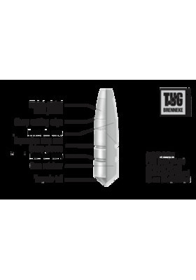 BRENNEKE .30 (308 DIA) TUG NATURE + LYIJYTÖN 9,5G/147GR#560233