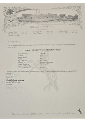 COLT M1911 RUSSIAN CONTRACT .45 ACP