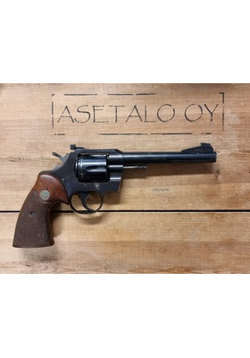 COLT OFFICERS MODEL MATCH .38 SPC 6" SIN REVOLVERI KÄYT.HYVÄ!
