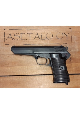 CZ M52 KAL 7,62X25 PISTOOLI, KÄYT HYVÄ