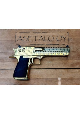 DESERT EAGLE .44 MAG TITANIUM GOLD TIGER STRIPE