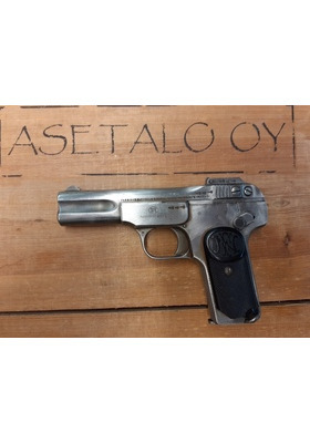 FN BROWNING M1900 NIKL. 7,65 BR HYVÄ
