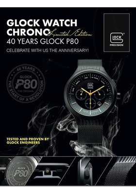 GLOCK JUHLAKELLO P80 RAJOITETTU ERÄ!