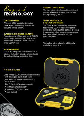 GLOCK JUHLAKELLO P80 RAJOITETTU ERÄ!