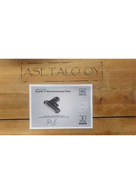 GLOCK M17 9X19 GEN4 7768 30 YEARS EDITION JUHLA -ASE