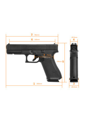 GLOCK M17 GEN5 FS PISTOOLI 9MM 47659
