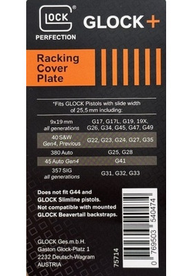 GLOCK RACKING COVER PLATE  75714