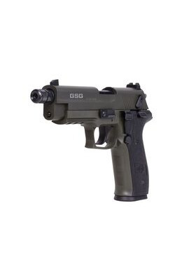 GSG FIRE FLY SD KIERREPIIPULLA 22LR, OD GREEN/Vihreä  PIENOISPISTOOLI 400.16.71