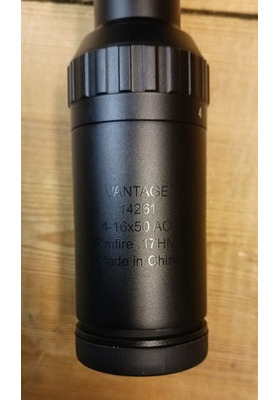 HAWKE VANTAGE IR 4-16X50 AO (.17HMR) 14261 KÄYTETTY