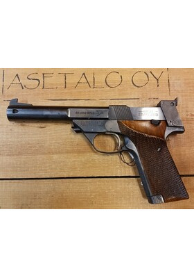 HIGH STANDARD MILITARY 22LR KÄYT, HYVÄ (#642124)