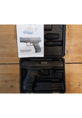 KÄYTETTY WALTHER P99QD-PEP 9X19 PISTOOLI