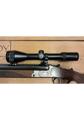 KRIEGHOFF PLUS 12/70-7X57R + ZEISS DIAVARI V 2,5-10X50 KUIN UUSI