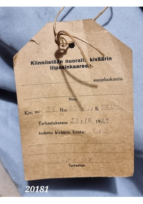 M28 SY 7,62X53R ALKUSARJAA, KOETÄHTÄIN, HYVÄ KÄYT