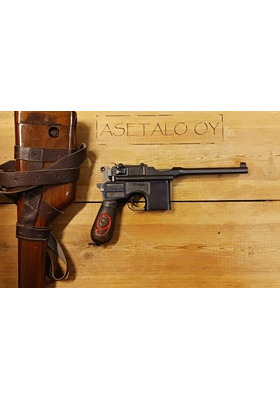 MAUSER C96 9MM KOTELOLLA KÄYT PIST.