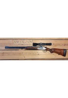 MERKEL SUHL 9,3X74R TUPLALUODIKKO + ZEISS DIAVARI Z T* 1,5-6X42 KÄYT