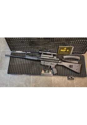 MKE MP5 KAL 9MM T94/A2 PUOL.AUTOM.KIVÄÄRI 16"KÄYT