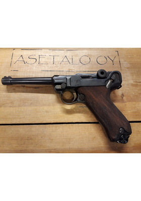 PARABELLUM ERFURT P08 9MM KÄYTETTY HYVÄ!